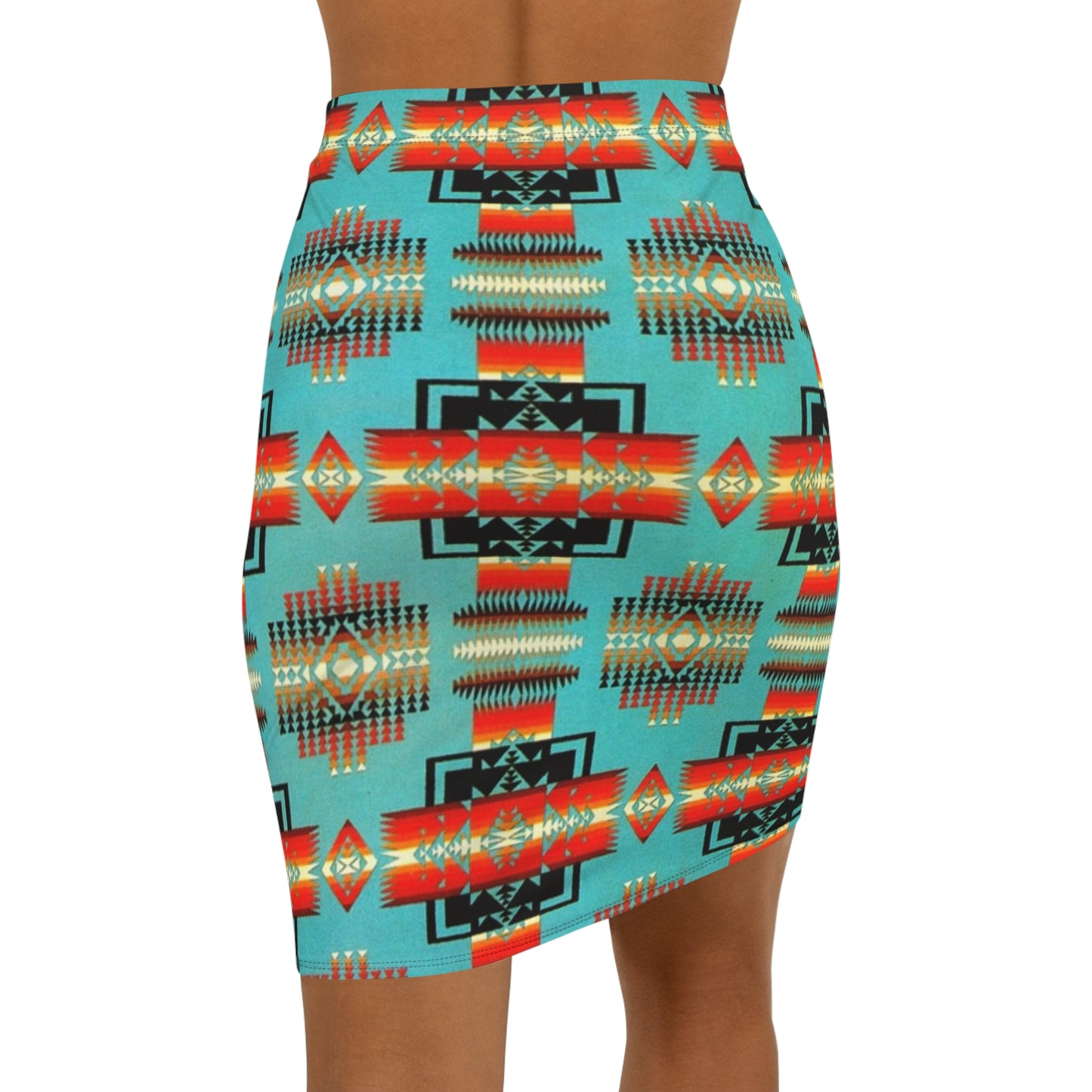 Tribal Print Skirt