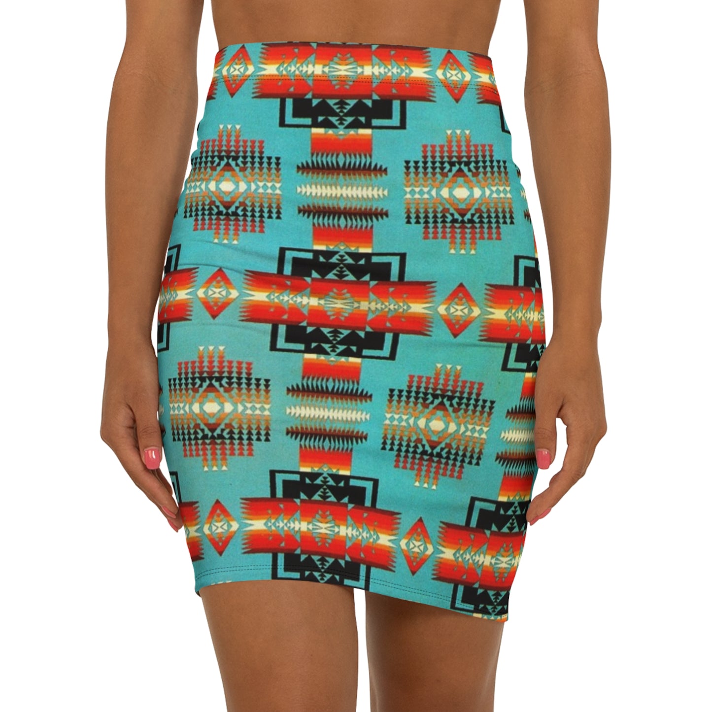 Tribal Print Skirt