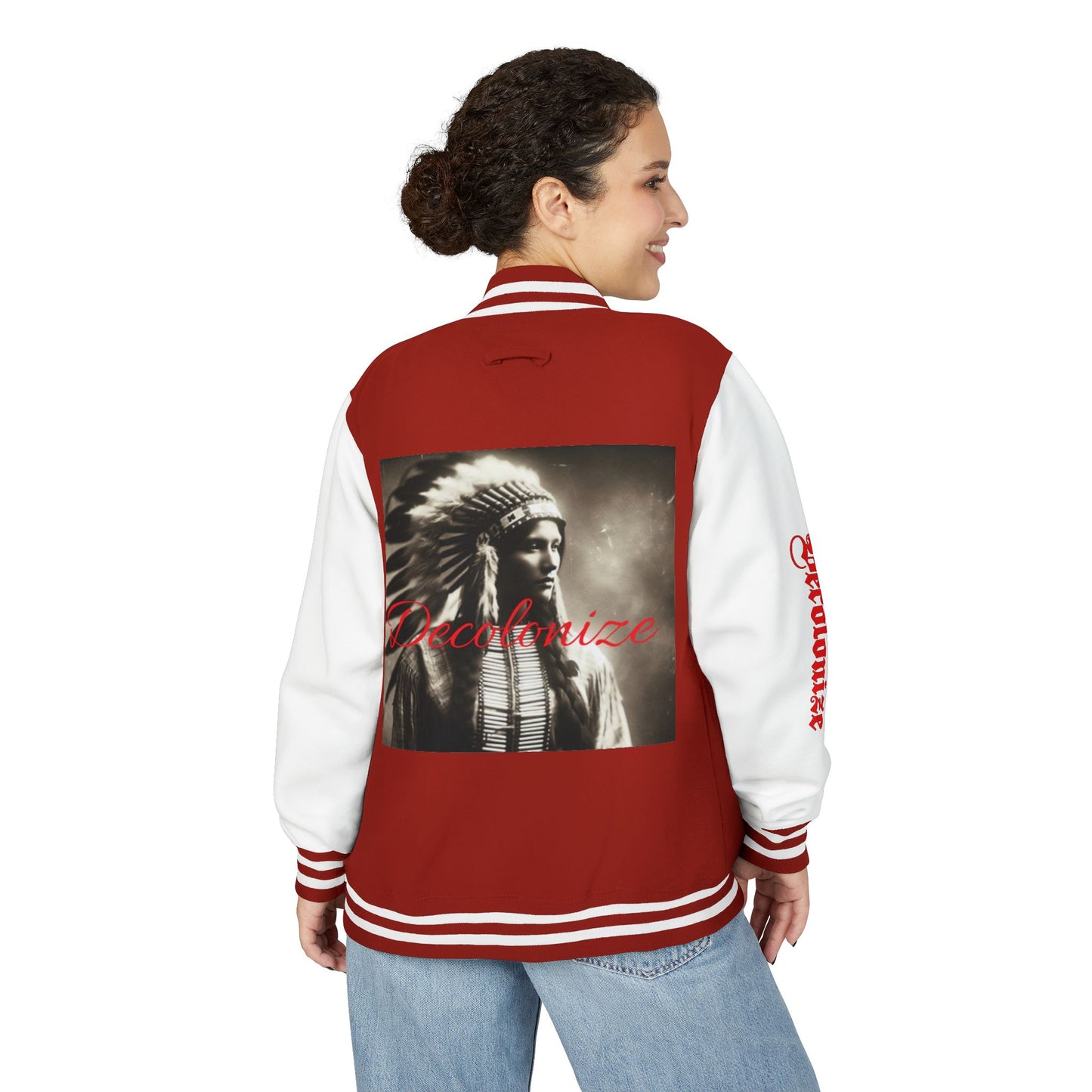 Decolonize Letterman Jacket