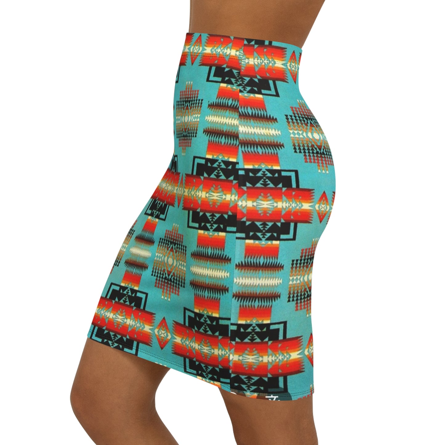 Tribal Print Skirt