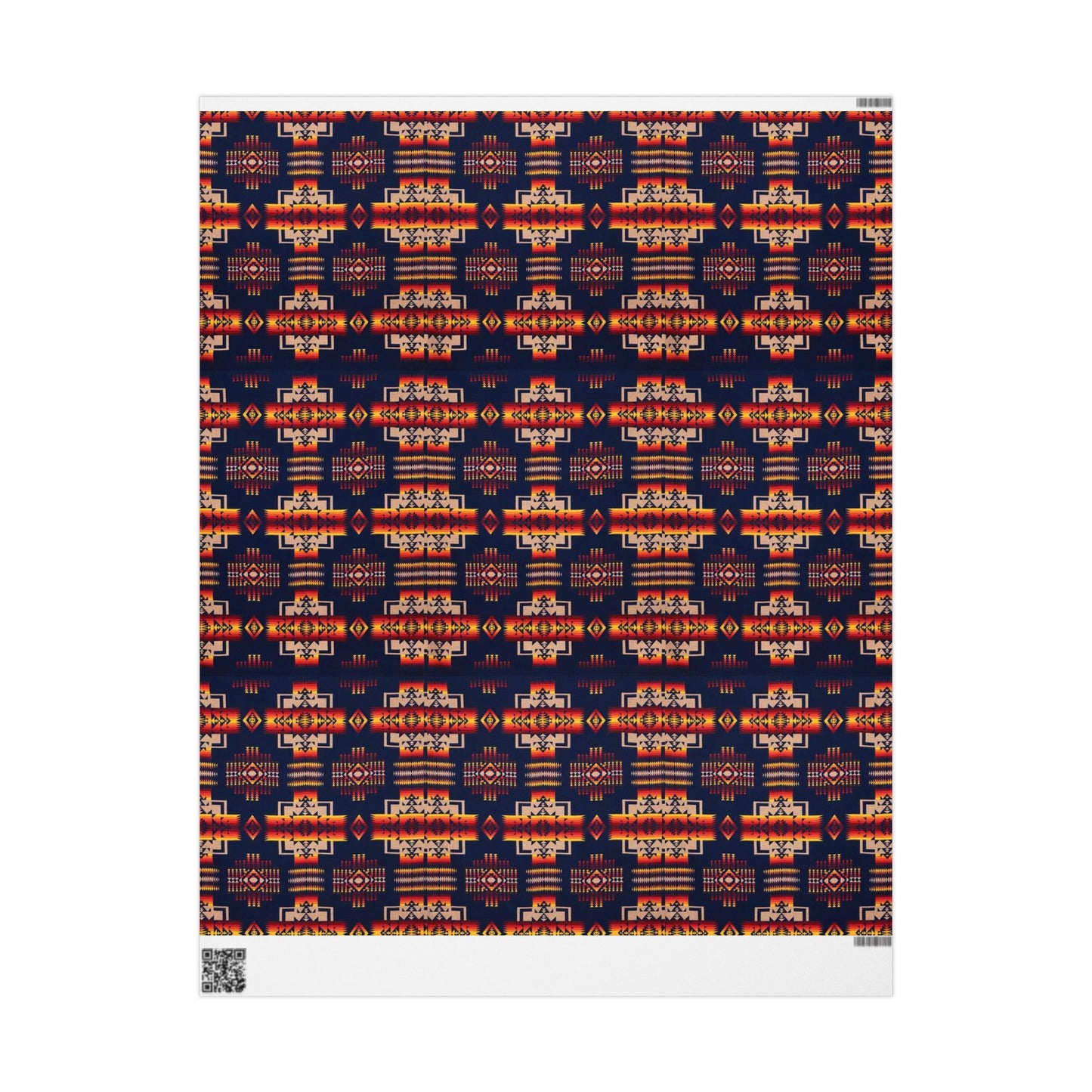 Vibrant Tribal Wrapping Paper