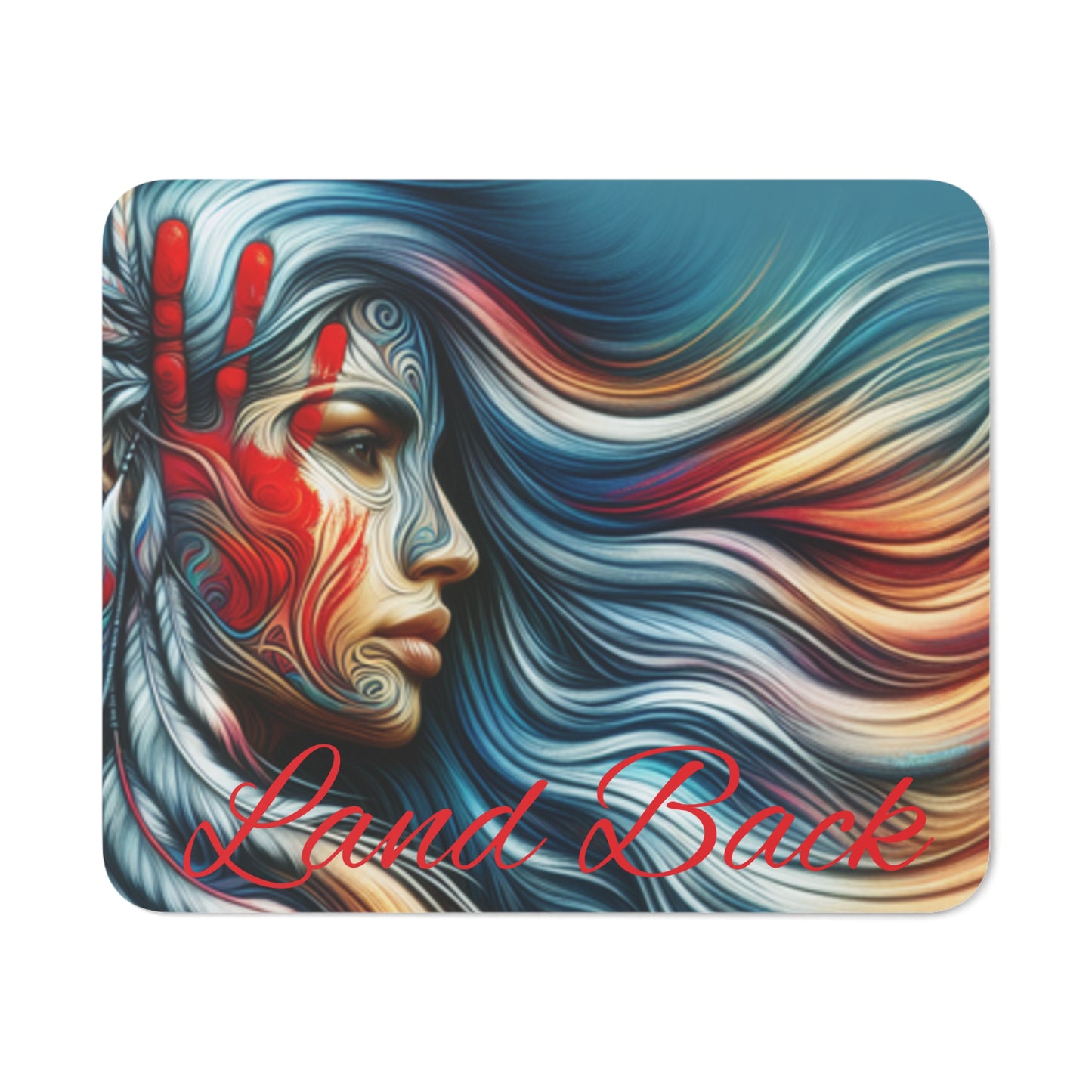 Land Back mouse pad