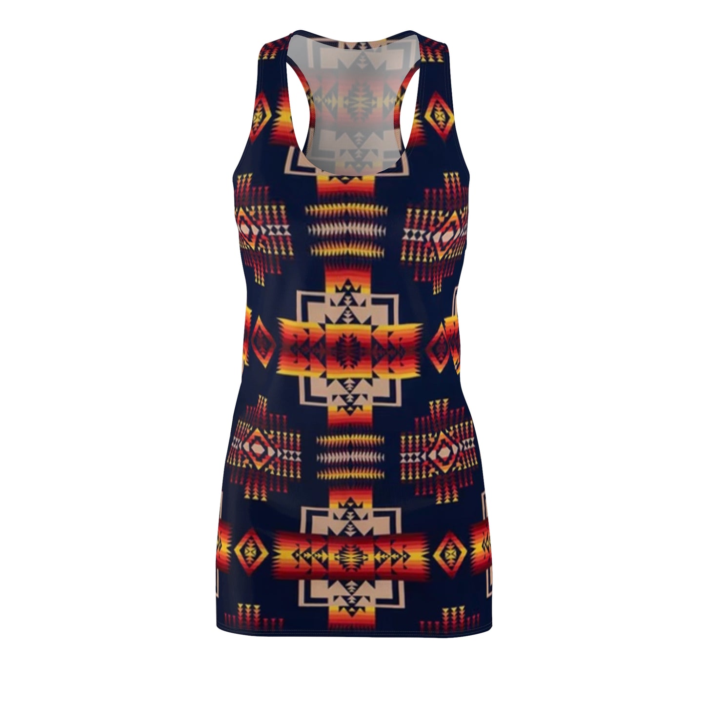 Tribal Print Racerback Dress