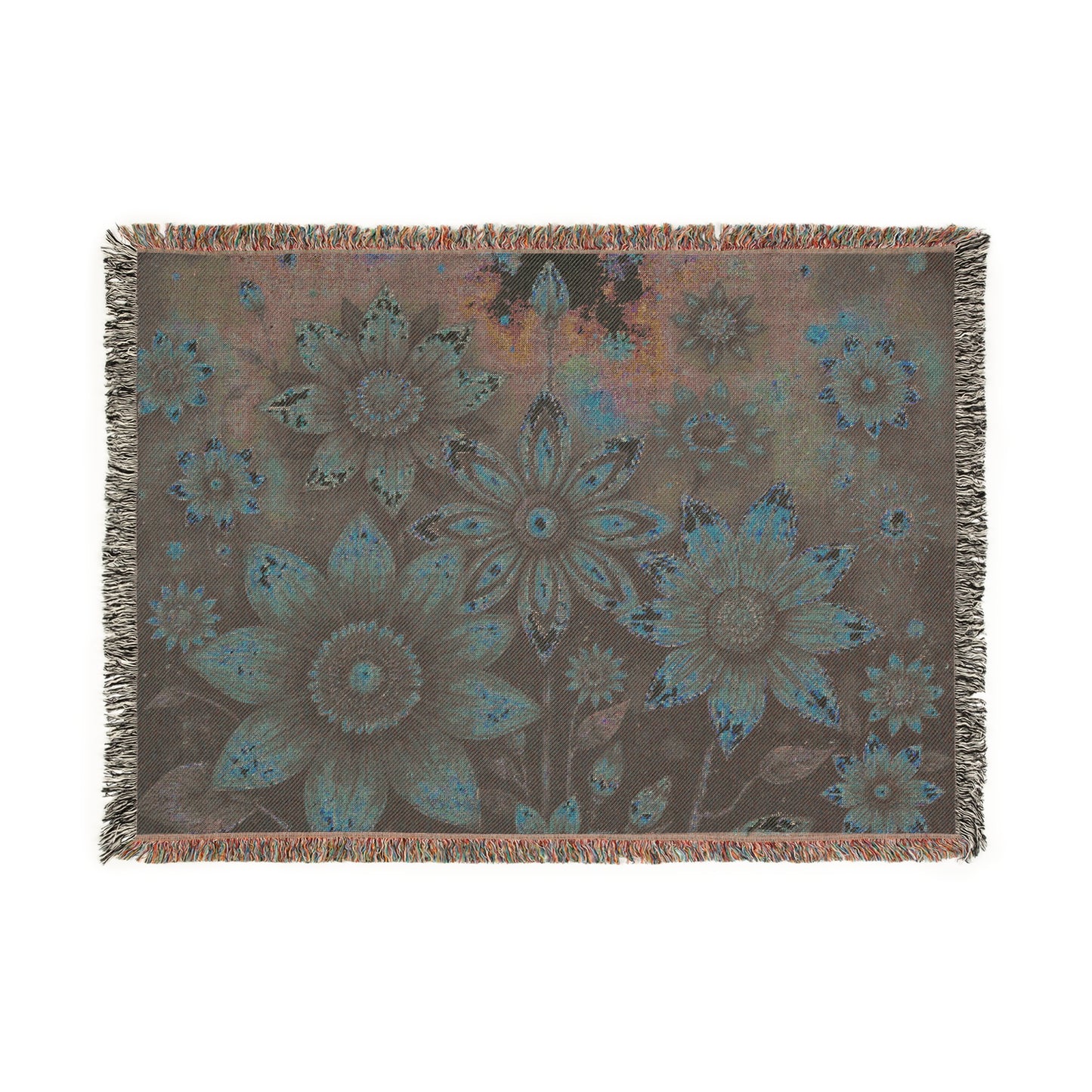 Floral Woven Blanket