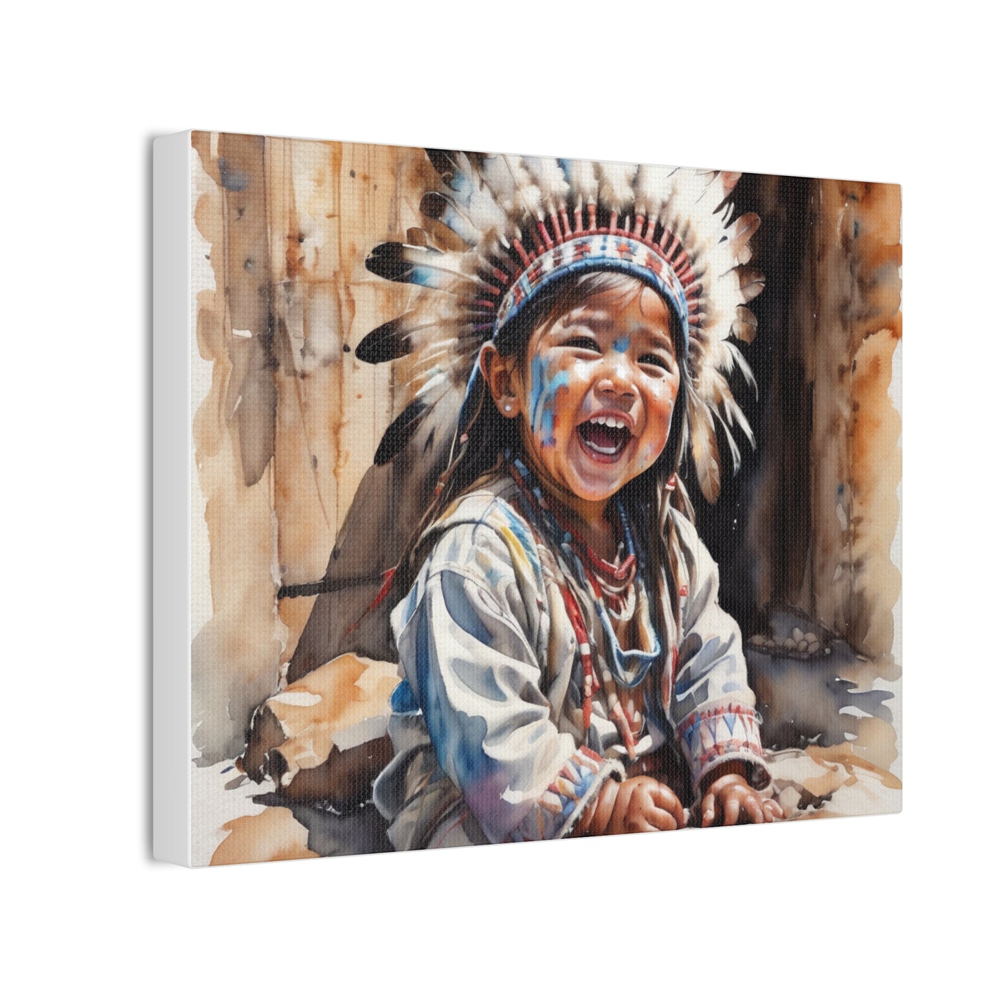 “Happiness” Stretched Canvas