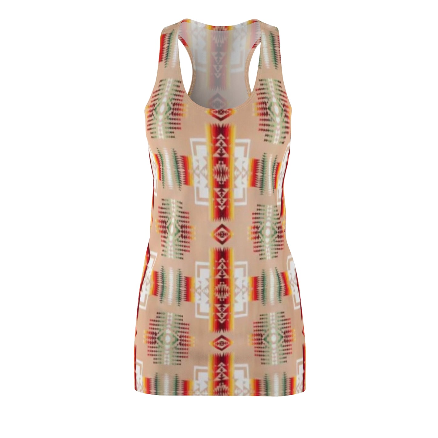 Tribal Print Racerback Dress