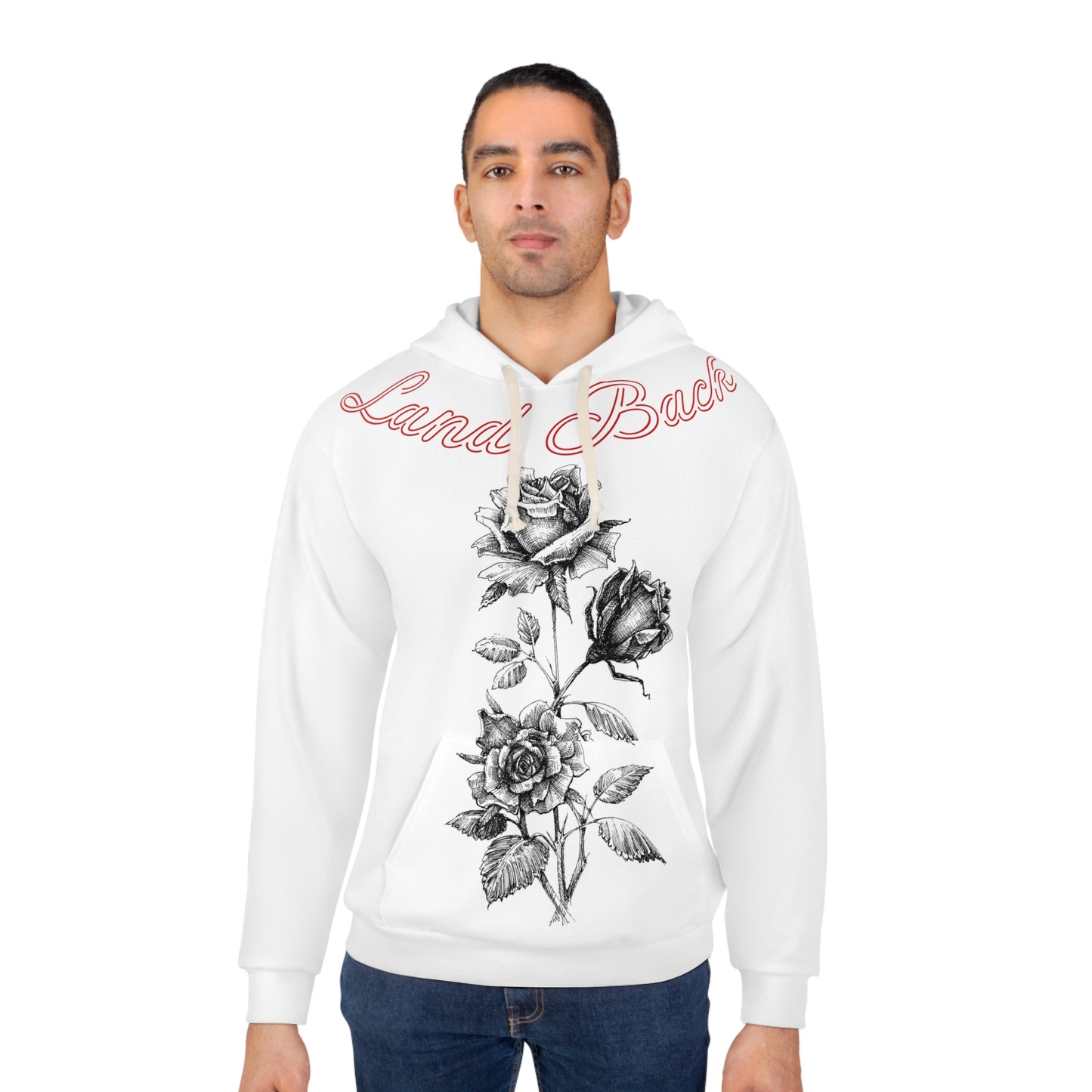 Land Back Rose Hoodie