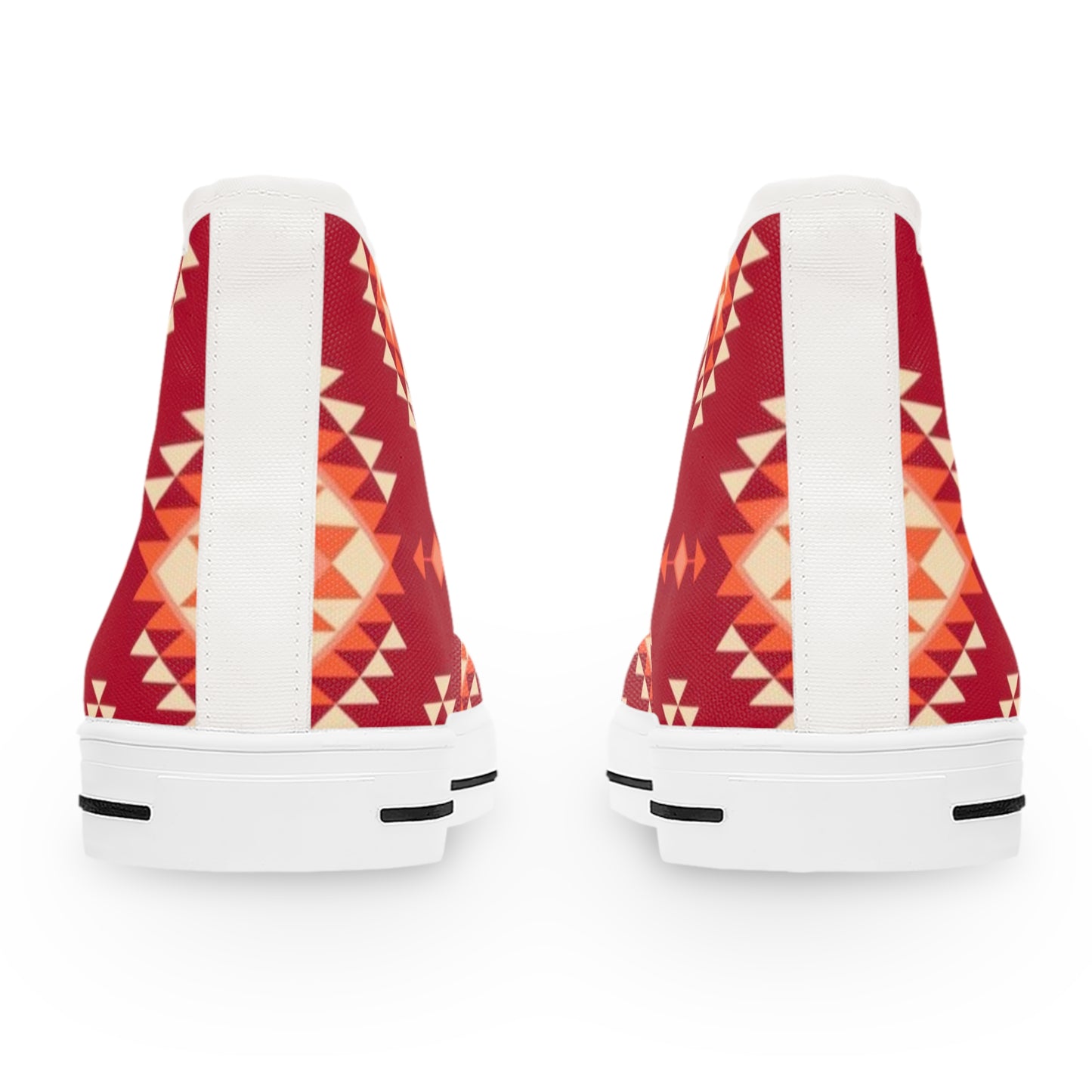 Tribal Print High Top Sneakers for Women