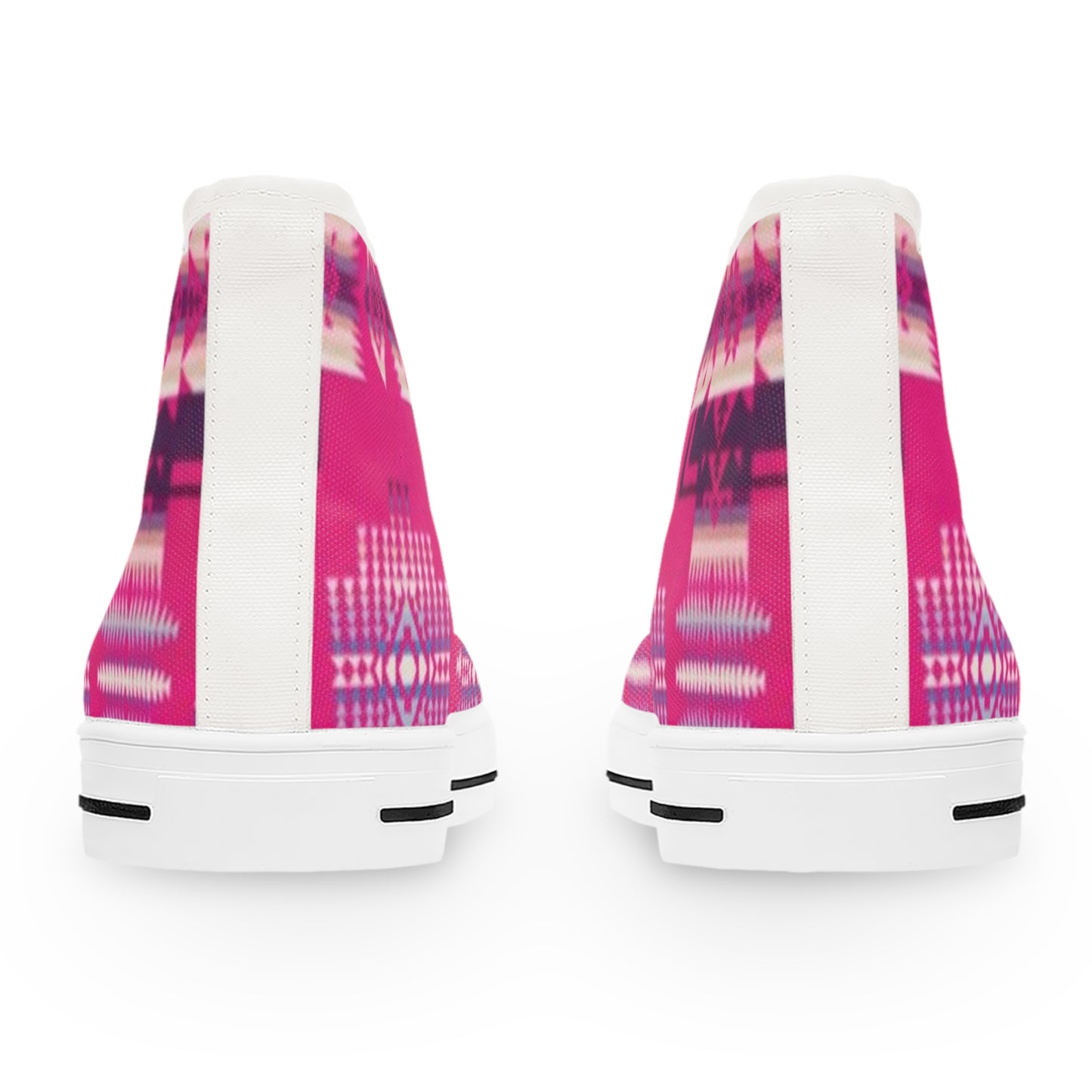 Tribal Print Women’s High Top Sneakers