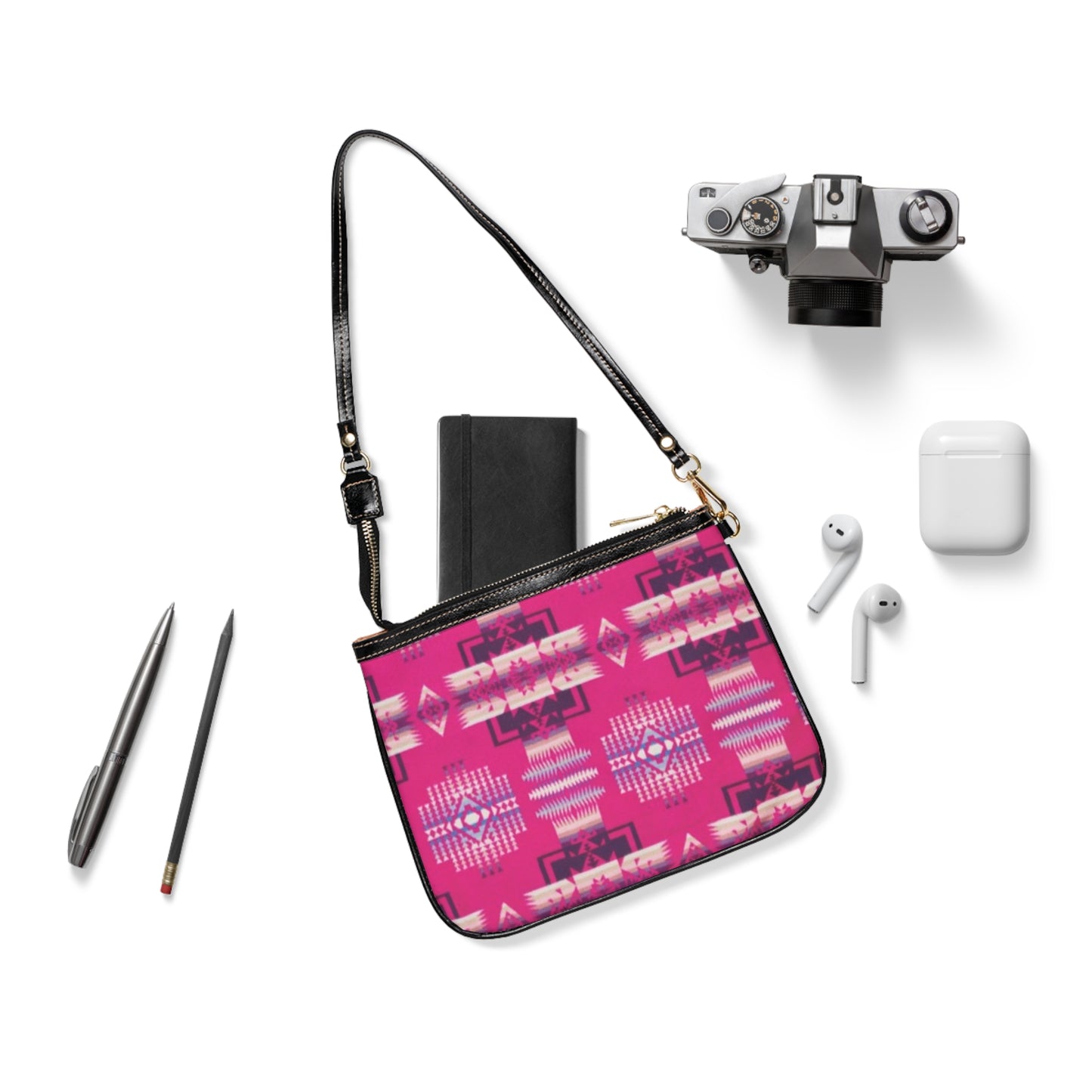 Tribal Print Small Shoulder Bag