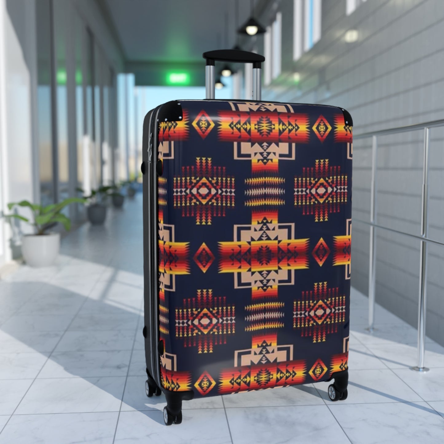 Powwow Travel Suitcases