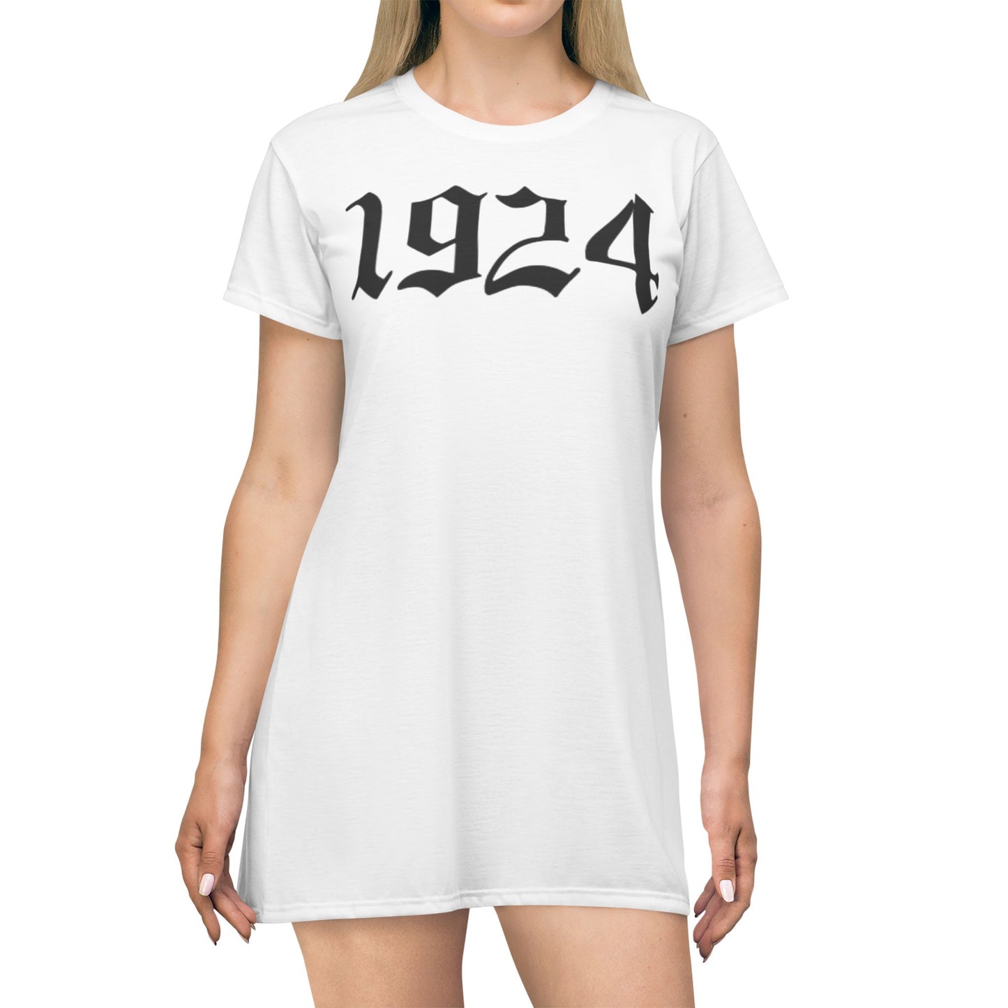 Vintage Year T-Shirt Dress - 1924