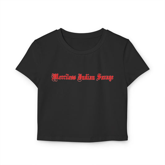 Merciless Indian Savage - Women's Baby Tee