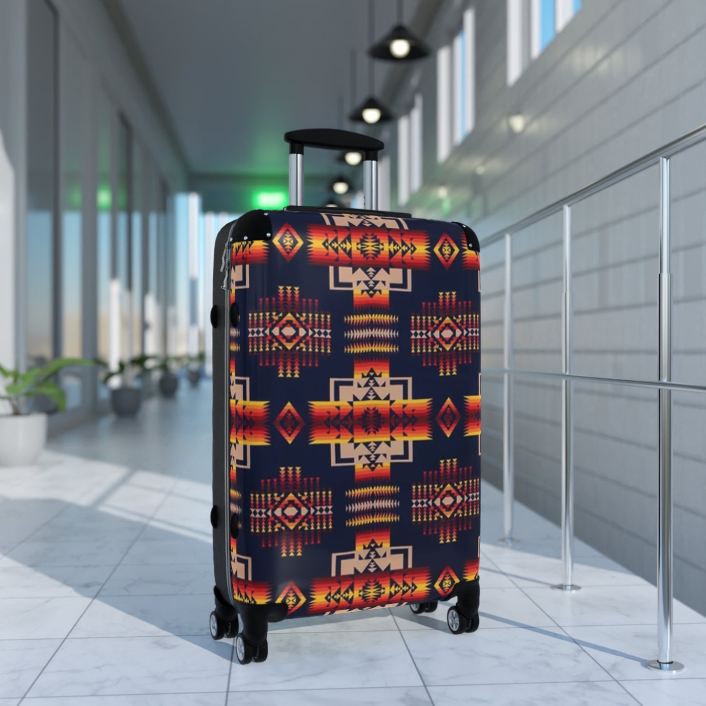 Powwow Travel Suitcases