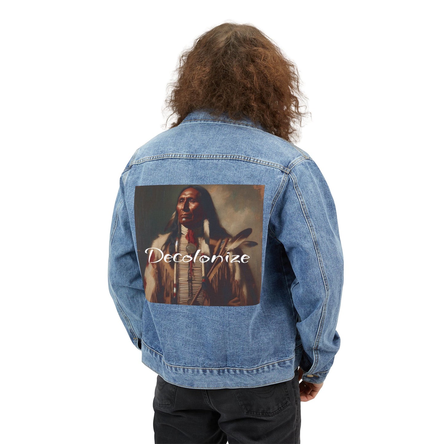 Men's Decolonize Denim Jacket