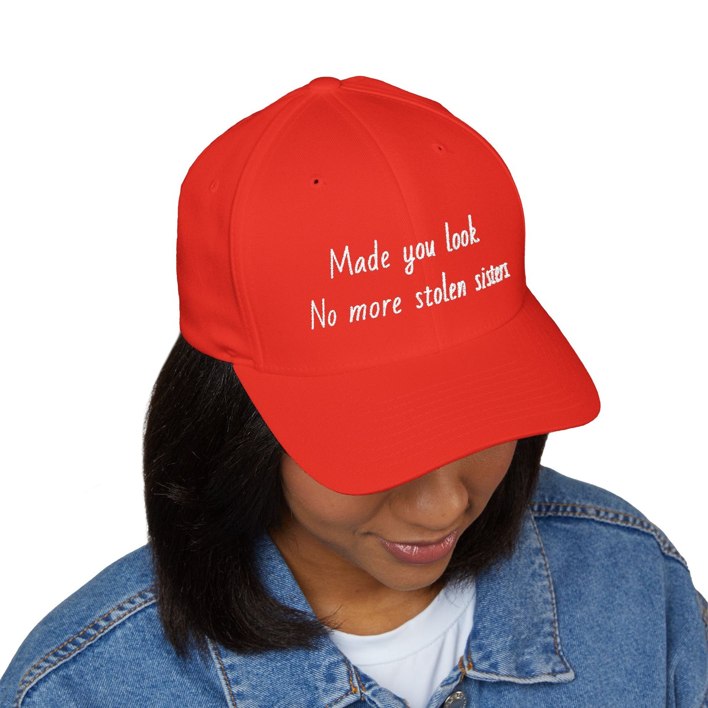 Embroidered Cap - No More Stolen sisters