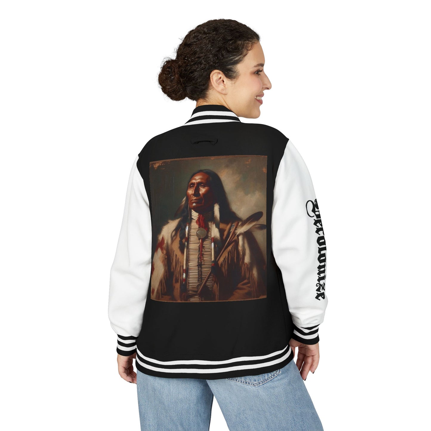 Unisex Decolonize Letterman Jacket