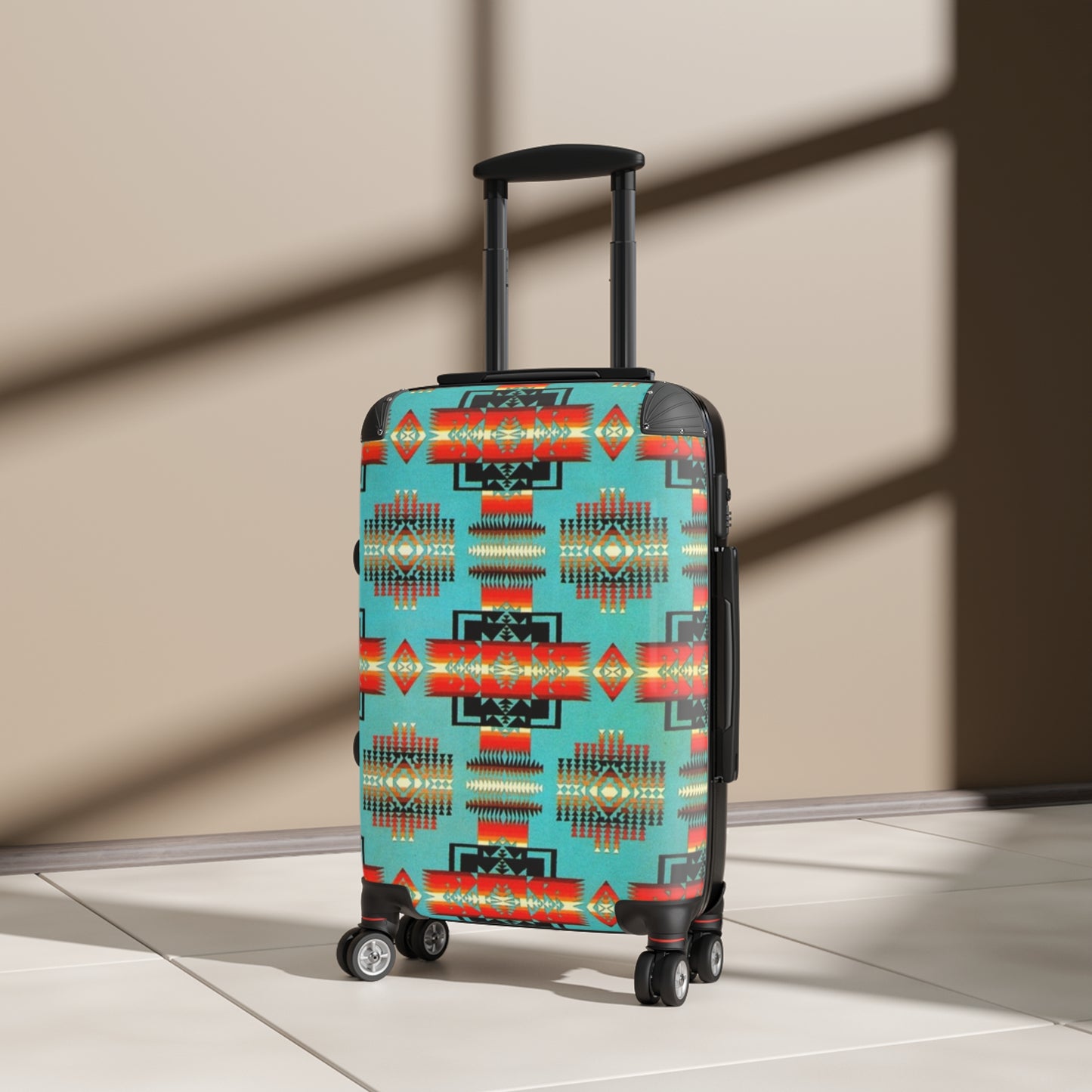 Tribal Print Suitcases