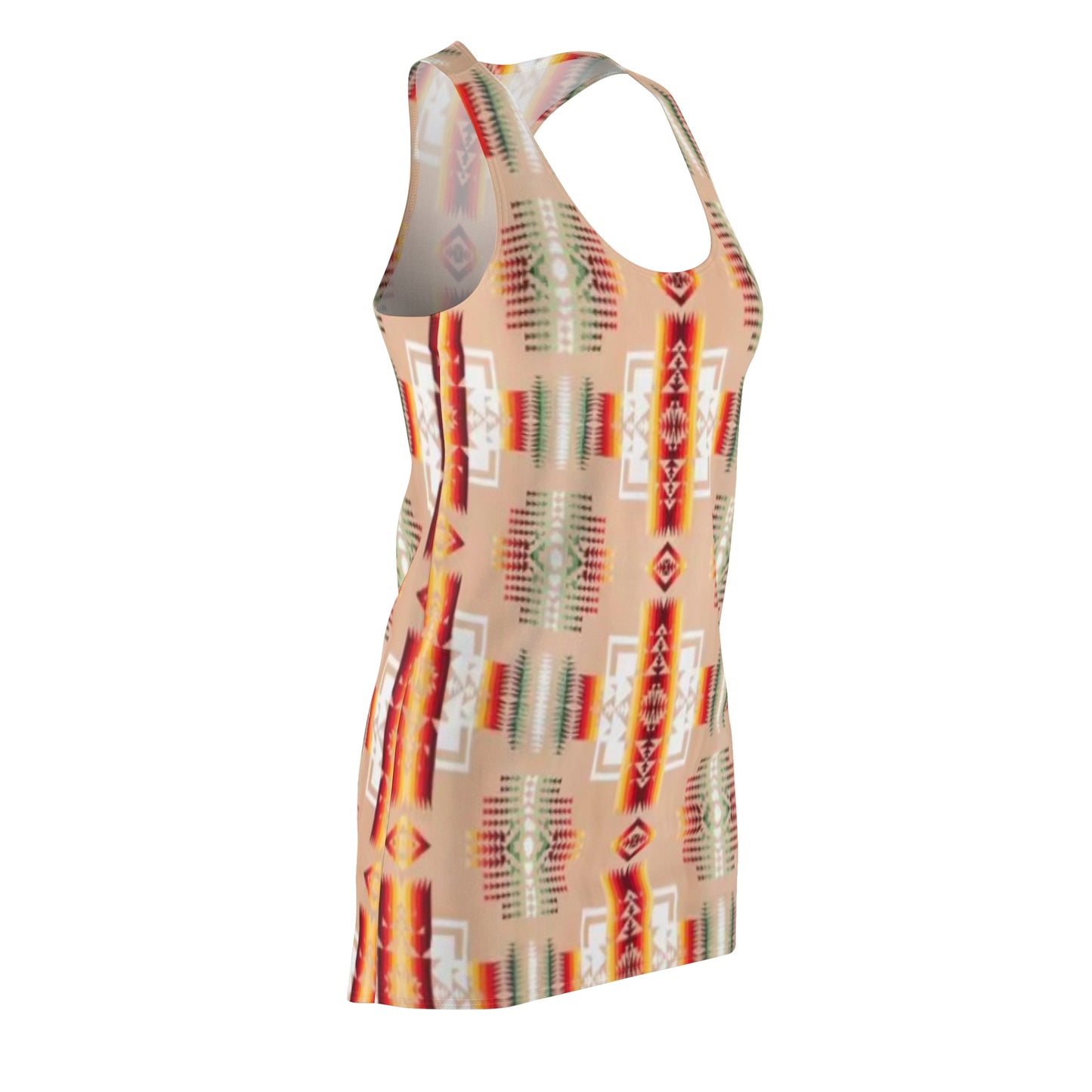Tribal Print Racerback Dress