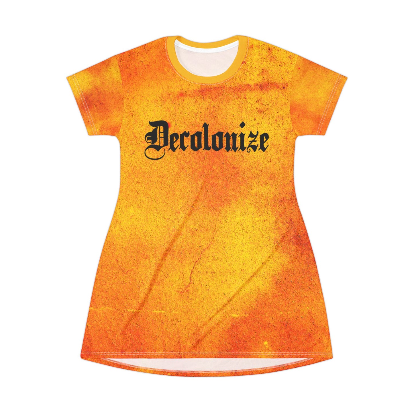 Vibrant Decolonize T-Shirt Dress