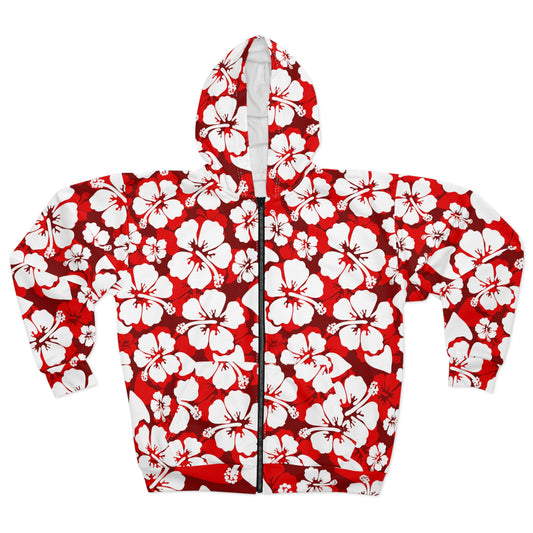 Decolonize Floral Unisex Zip Hoodie |