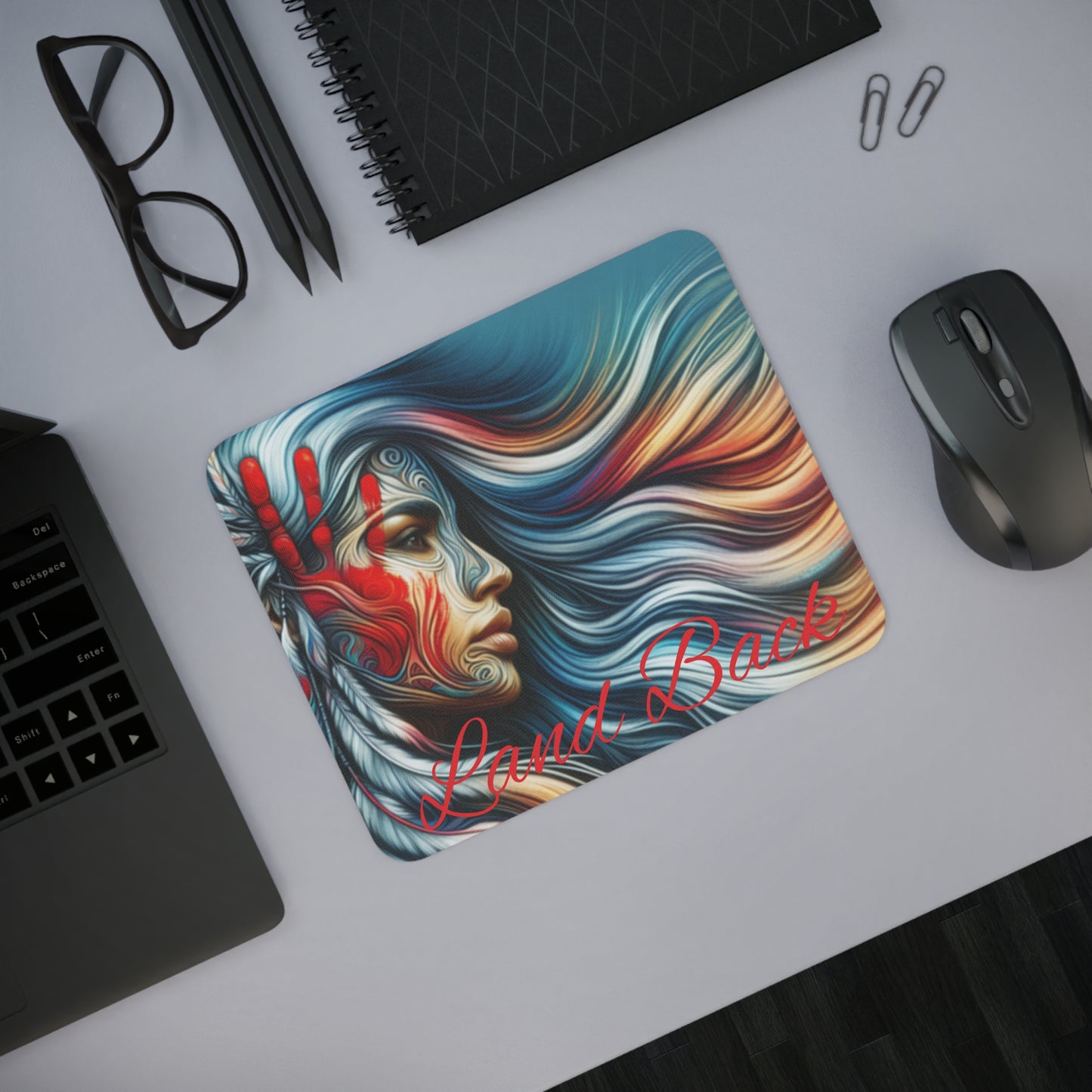 Land Back mouse pad