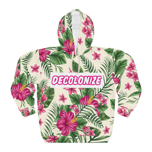 Decolonize Tropical Floral Hoodie