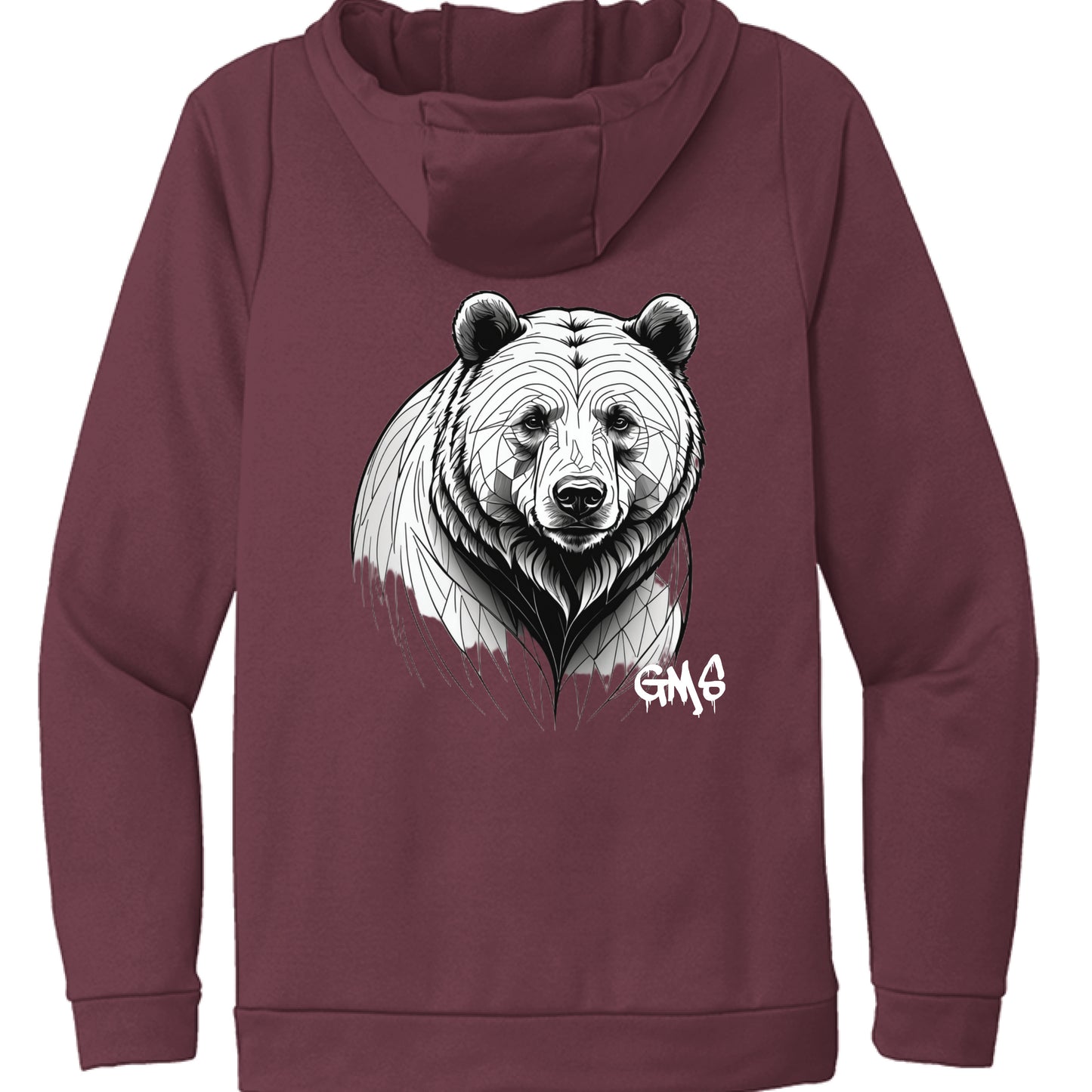 Team Dark Maroon - BACK