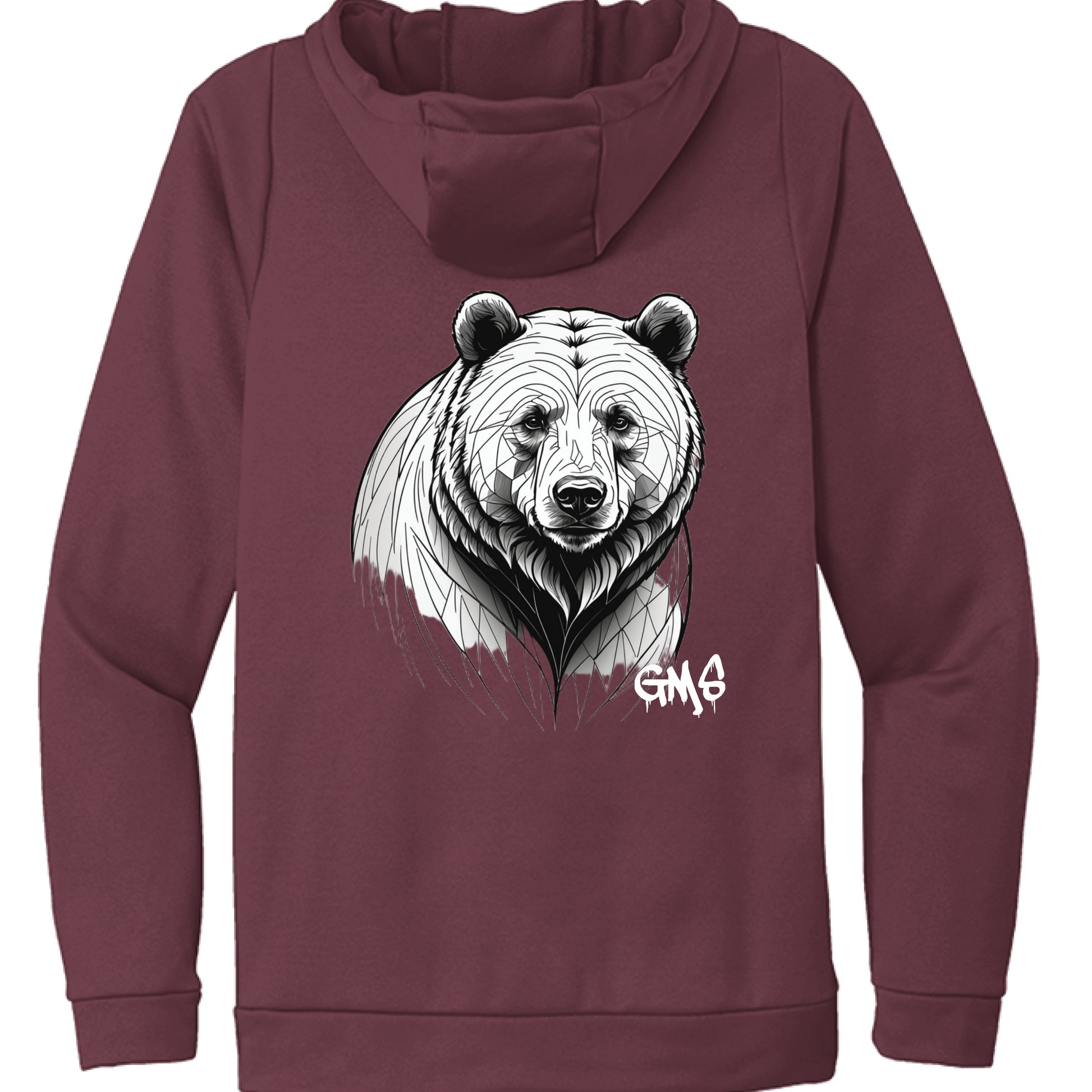 Team Dark Maroon - BACK